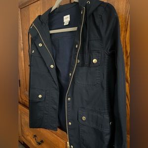 J.Crew in waxed cotton twill jacket
